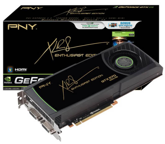 PNY XLR8 GeForce GTX 570