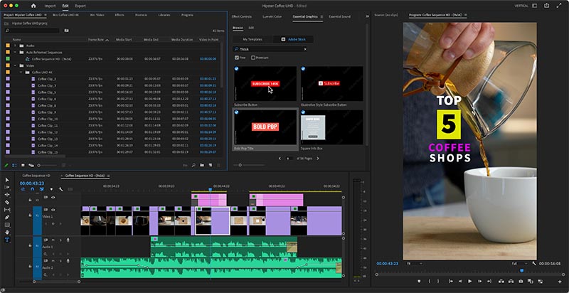 Adobe Premiere Pro 2022 (v22.6)