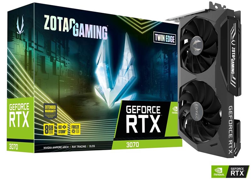 ZOTAC GAMING GeForce RTX 3070 Twin Edge